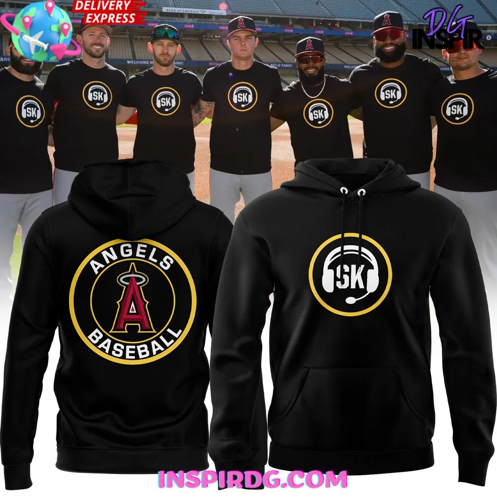 -Los Angeles Angels Limited Edition 5K Baseball Hoodie