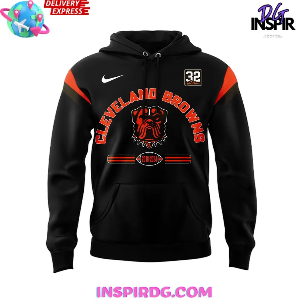 -SJ Cleveland Browns Football Team 2024 Hoodie