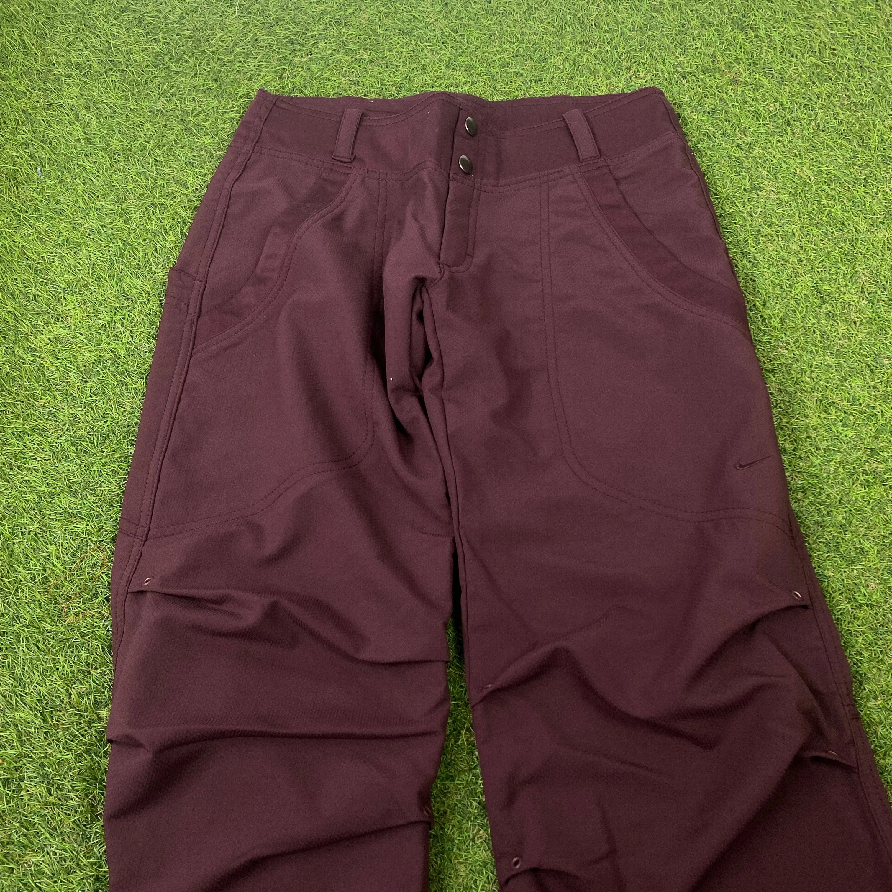 00s Nike Cargo Joggers Brown Purple XS