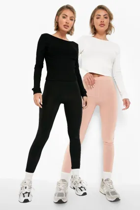 2 Pack Booty Boost Leggings