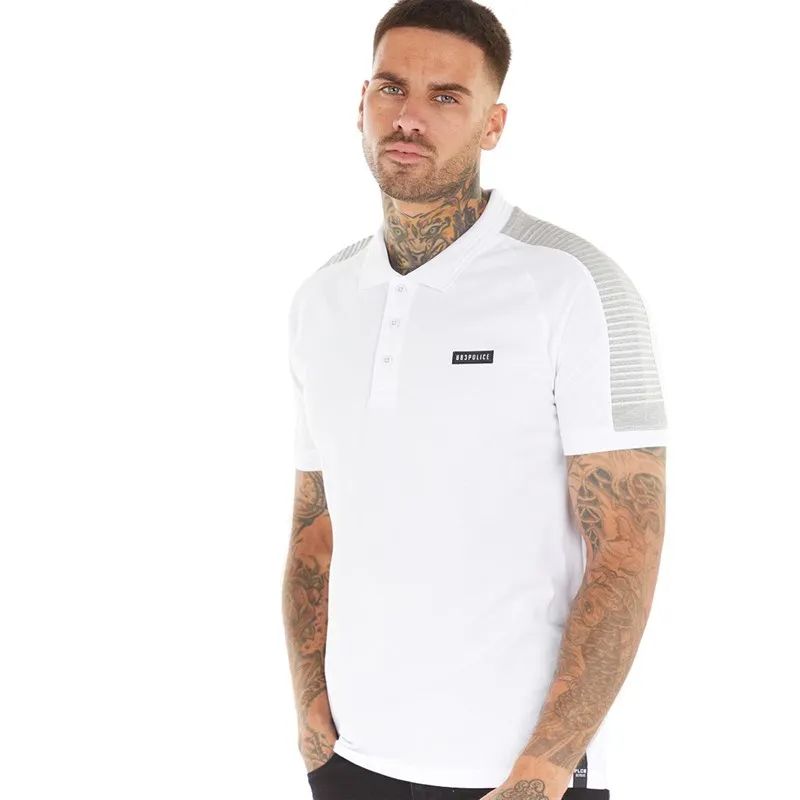 883 Police Mens Starwin Polo White