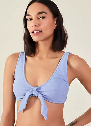 Accessorize Bunny Tie Bikini Top | Grattan