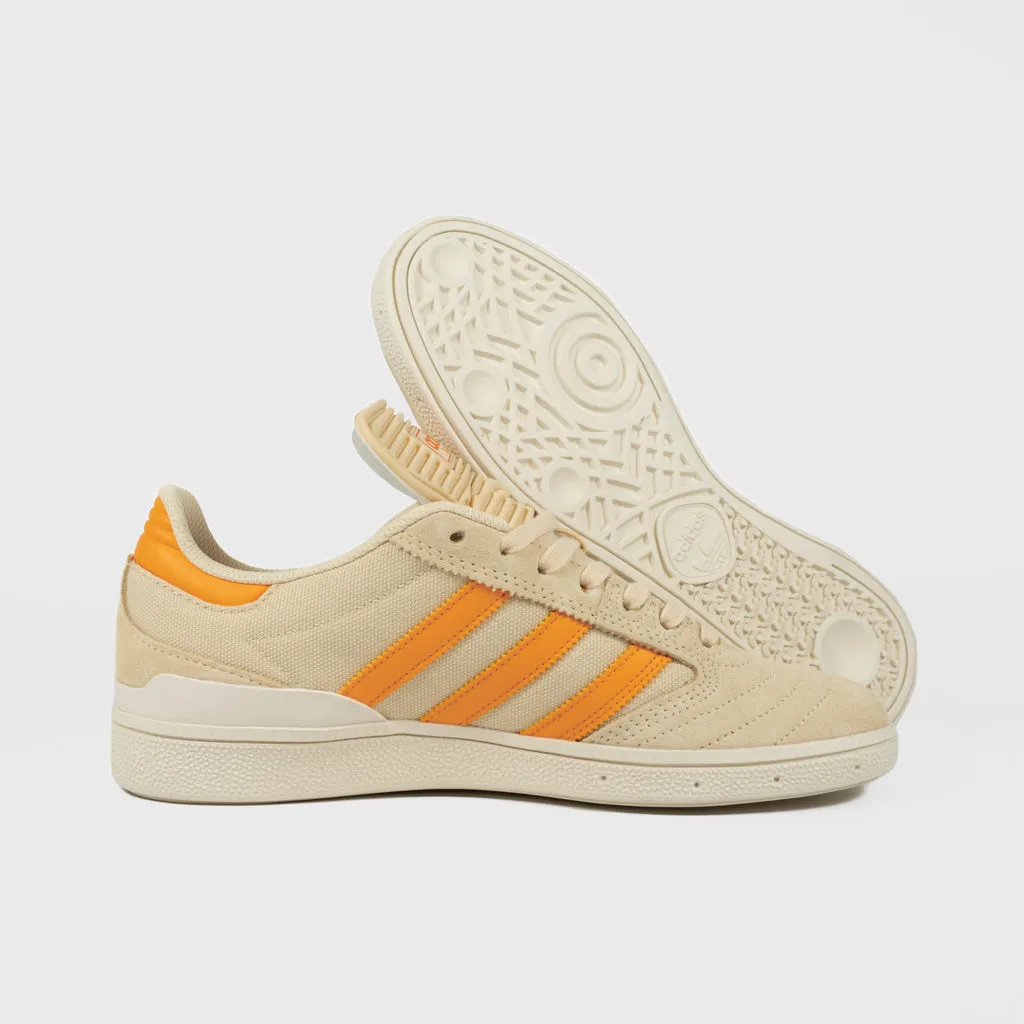 Adidas Skateboarding - Busenitz Shoes - Crystal Sand / Bold Orange / Gold Metallic