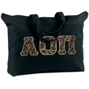 Alpha Omicron Pi Shoulder Bag - BE009 - TWILL