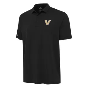 Antigua Vanderbilt Commodores Black Reprocess Polo