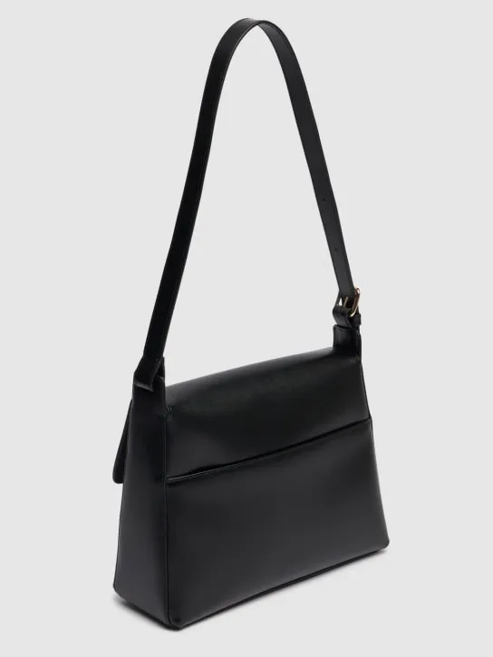 A.P.C.   Sac Virginie flap leather shoulder bag 