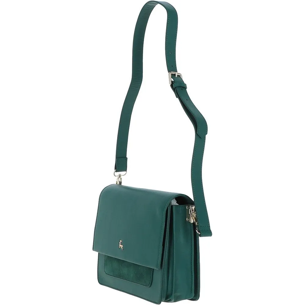 Ashwood Two Sections Shoulder Bag Green: AW0022