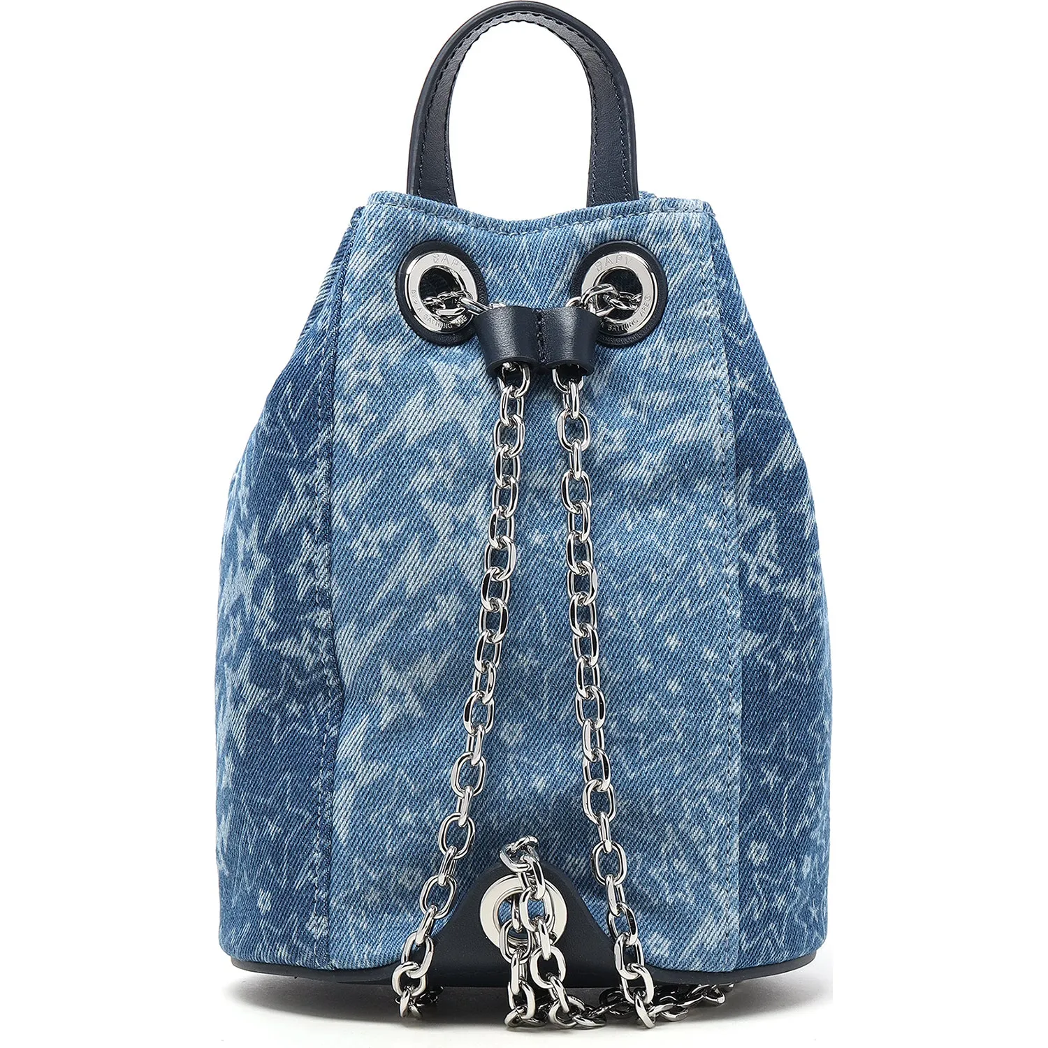 BAPY DENIM PATCHWORK BACKPACK LADIES