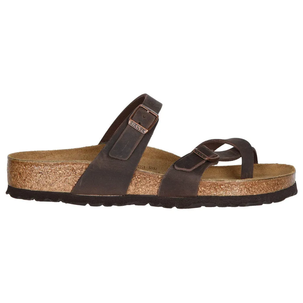 Birkenstock Mayari Habana Womens Comfort Leather Sandals - UK 5