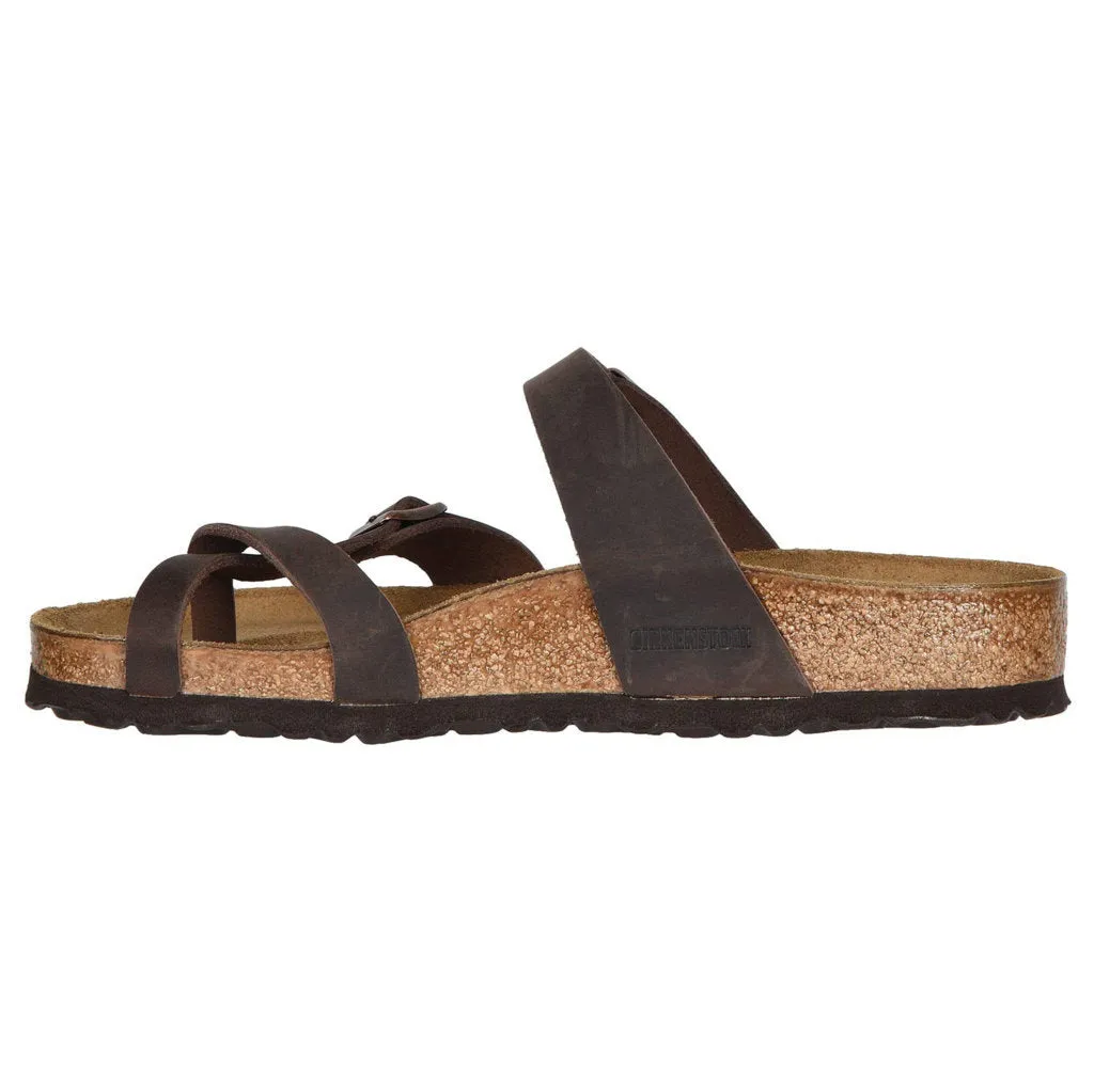 Birkenstock Mayari Habana Womens Comfort Leather Sandals - UK 5