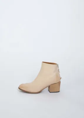 Bone Ankle Boot - Bone