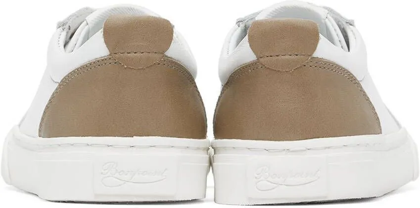 Bonpoint Kids White Basket Archie Sneakers