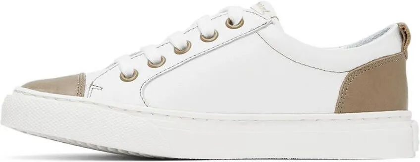 Bonpoint Kids White Basket Archie Sneakers