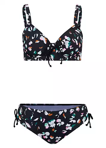 bonprix Printed Minimiser Bikini Set | Grattan