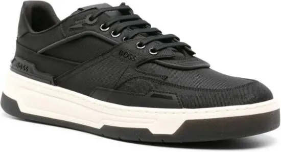 BOSS Baltimore panelled sneakers Black