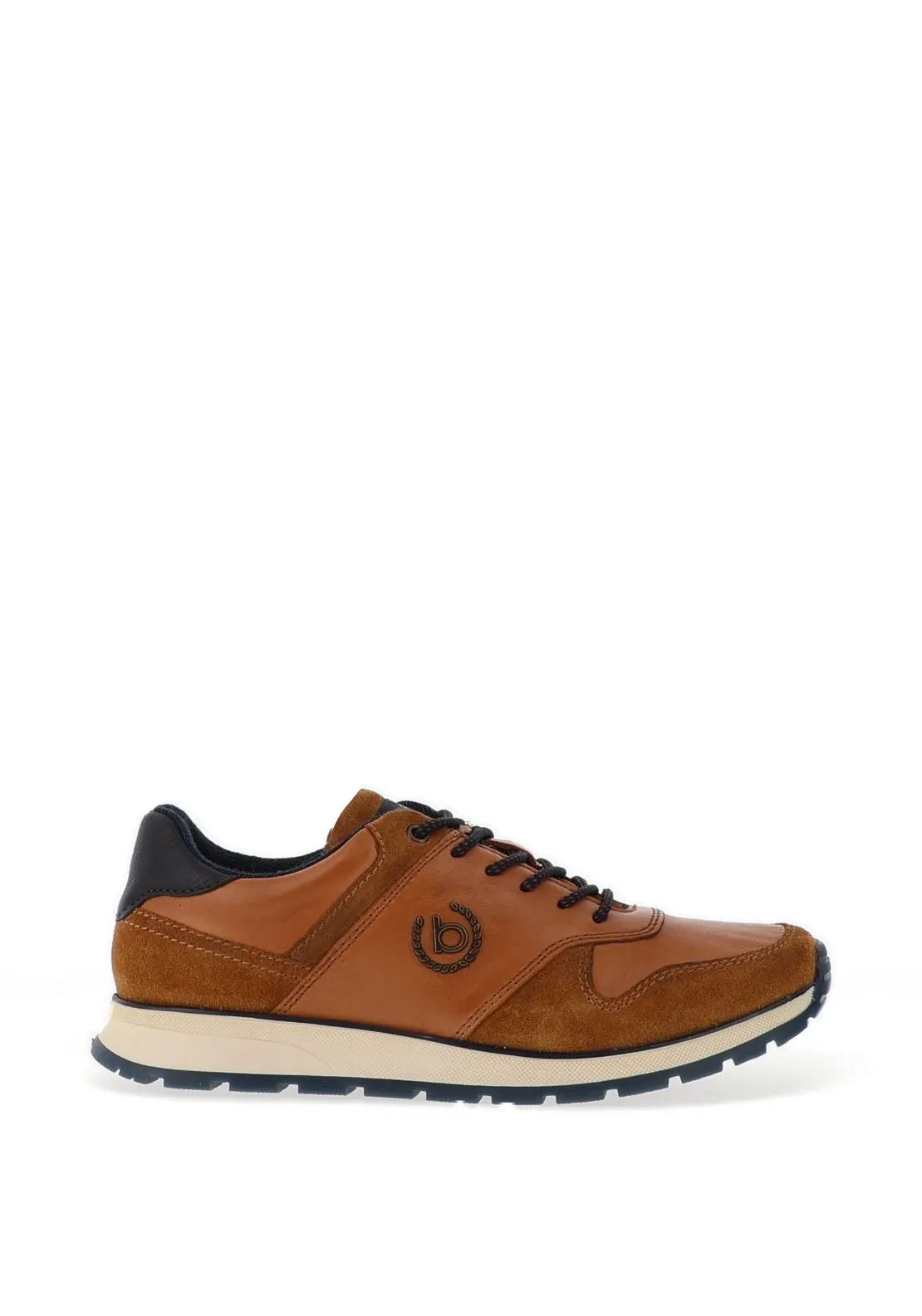 Bugatti Lace Up Casual Shoes, Tan