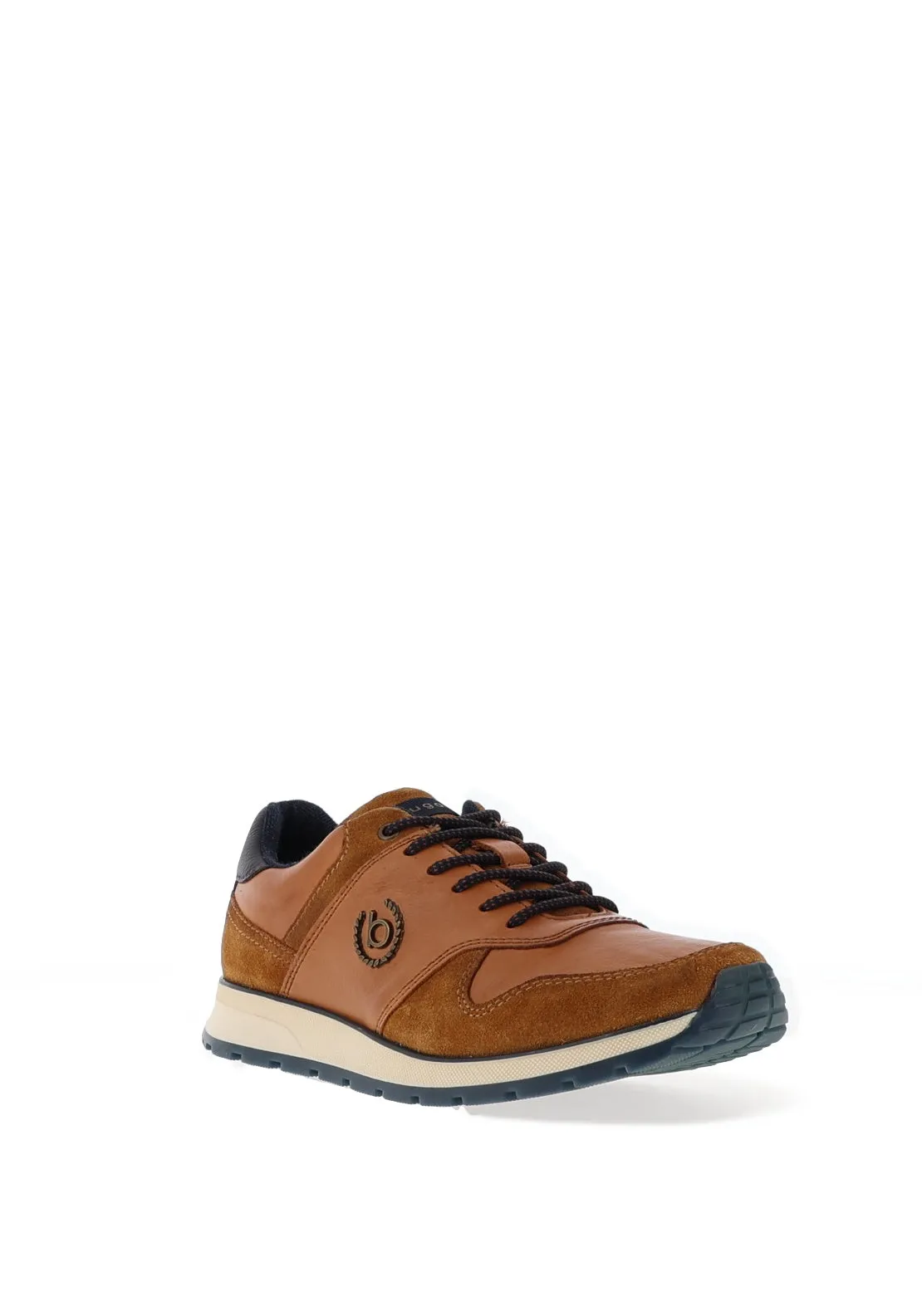 Bugatti Lace Up Casual Shoes, Tan