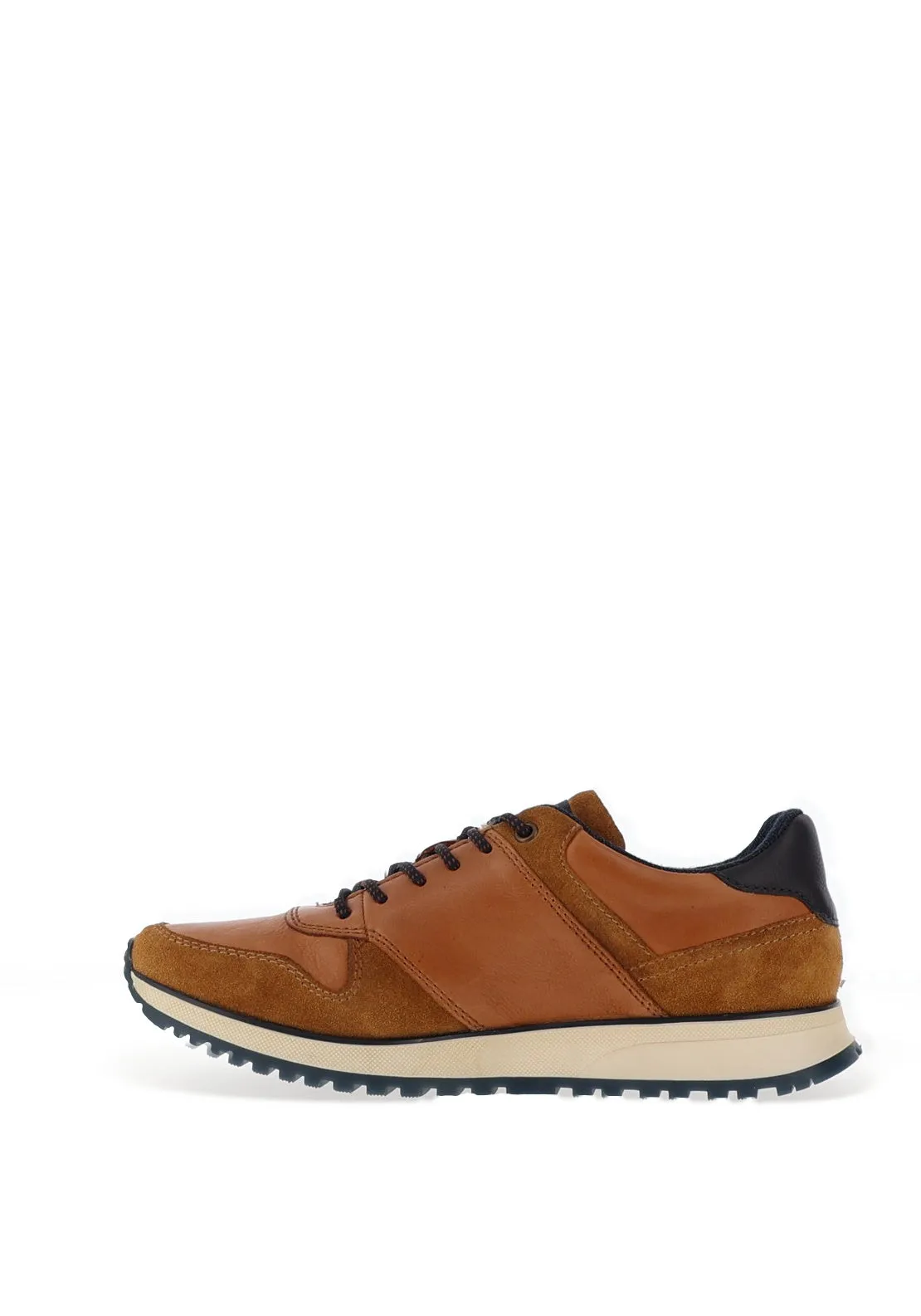 Bugatti Lace Up Casual Shoes, Tan