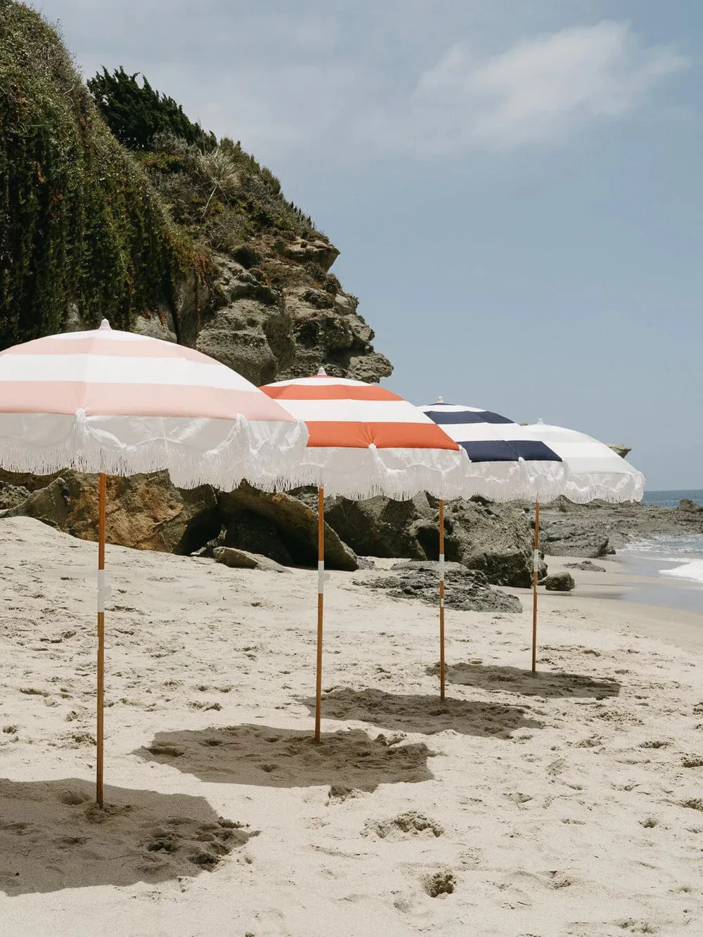 Business & Pleasure - Holiday Beach  Umbrella - Le Sirenuse Stripe-