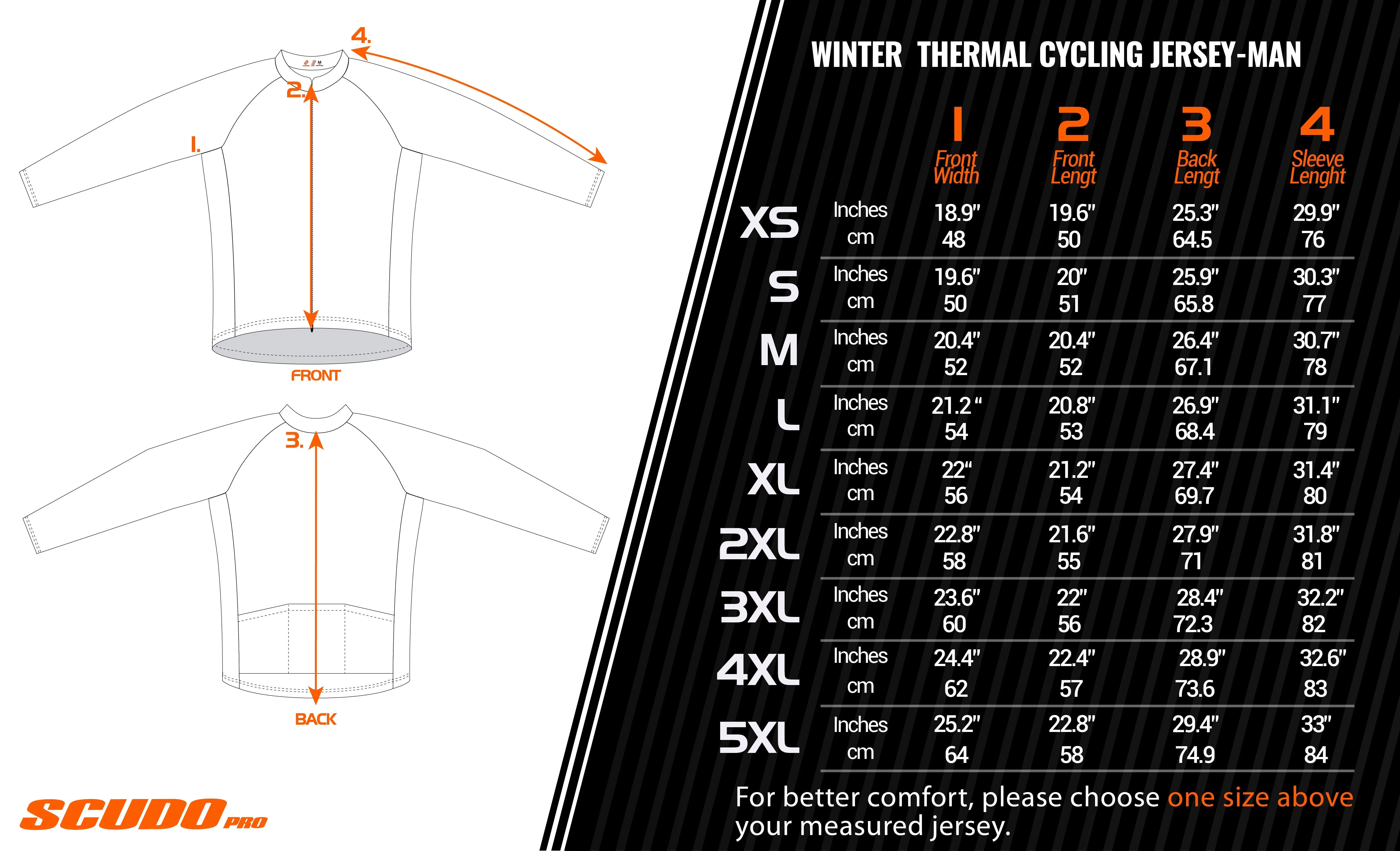 Canada Winter Thermal Cycling Jersey