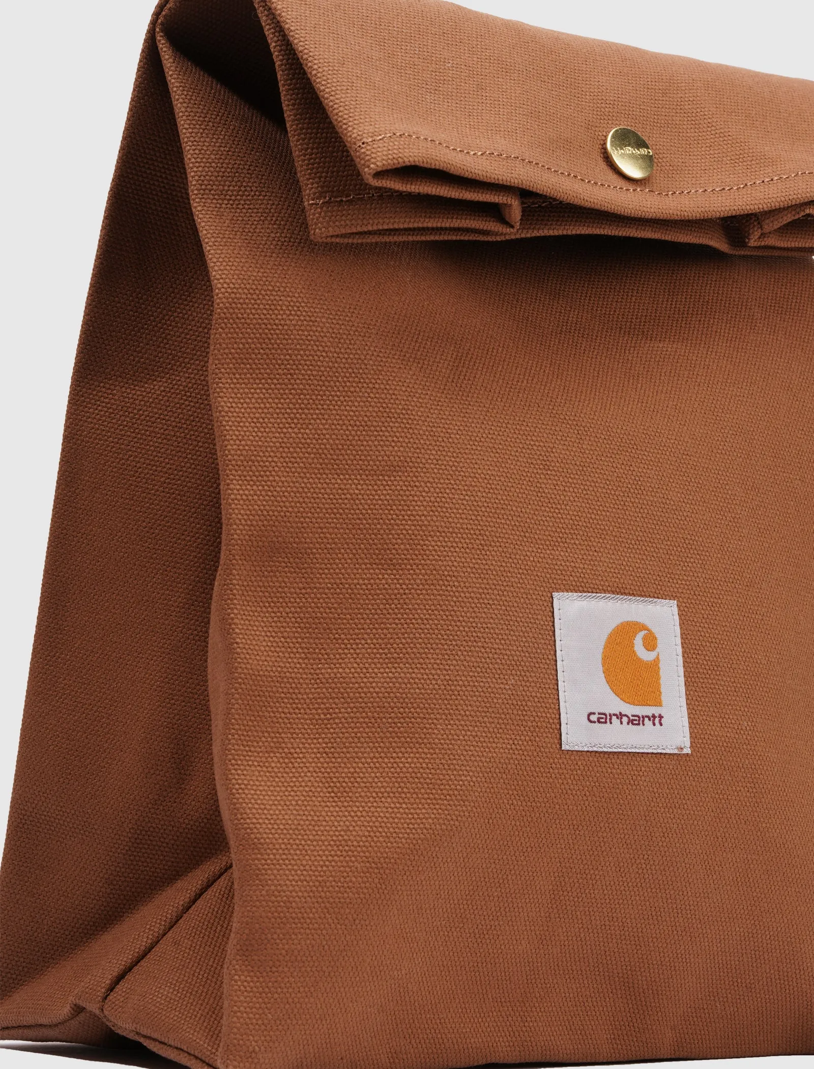 CARHARTT WIP LUNCH BAG   BROWN