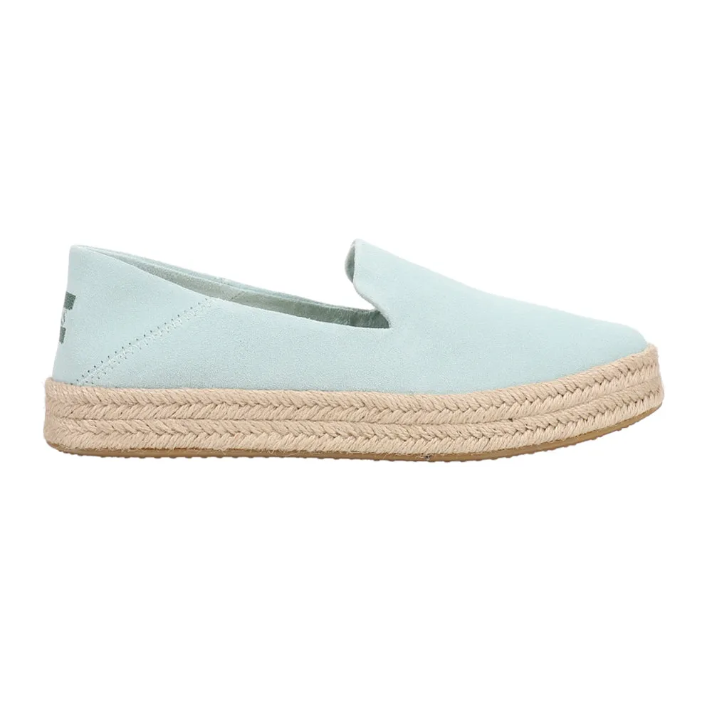 Carolina Platform Espadrille Slip On Flats