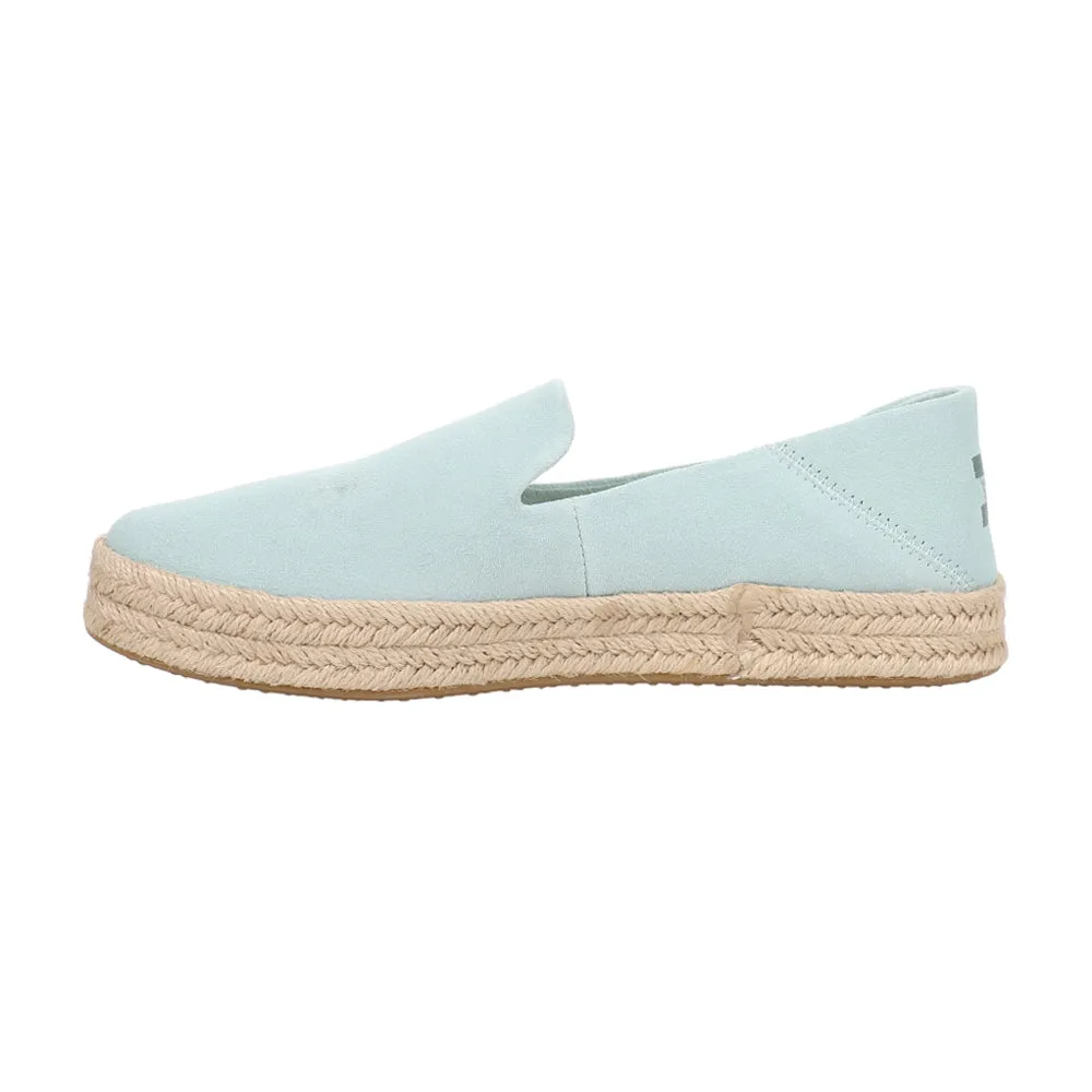 Carolina Platform Espadrille Slip On Flats