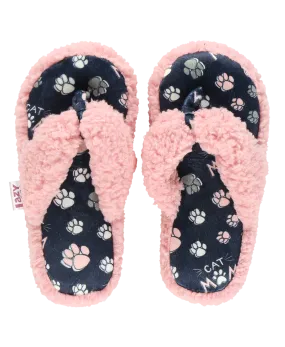 Cat Mom Spa Slipper