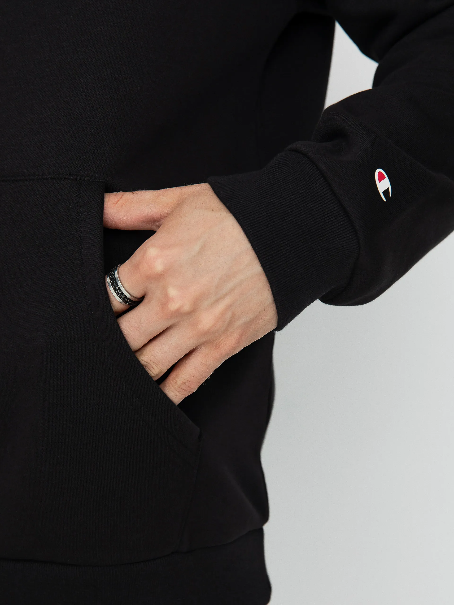 Champion Legacy Hooded Sweatshirt 219161 HD Hoodie (nbk)