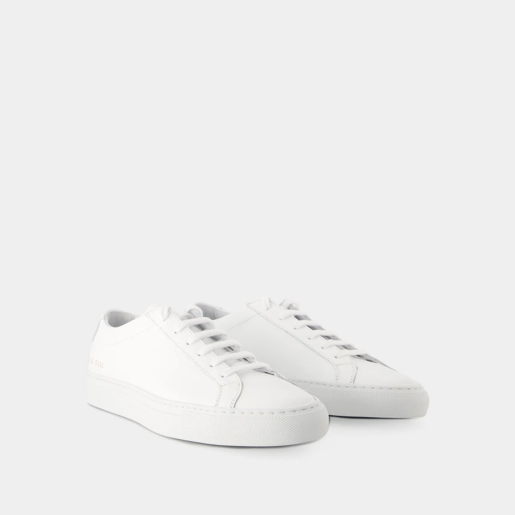 COMMON PROJECTS  Original Achilles Low Sneakers - Common Projects - Cuir - Blanc