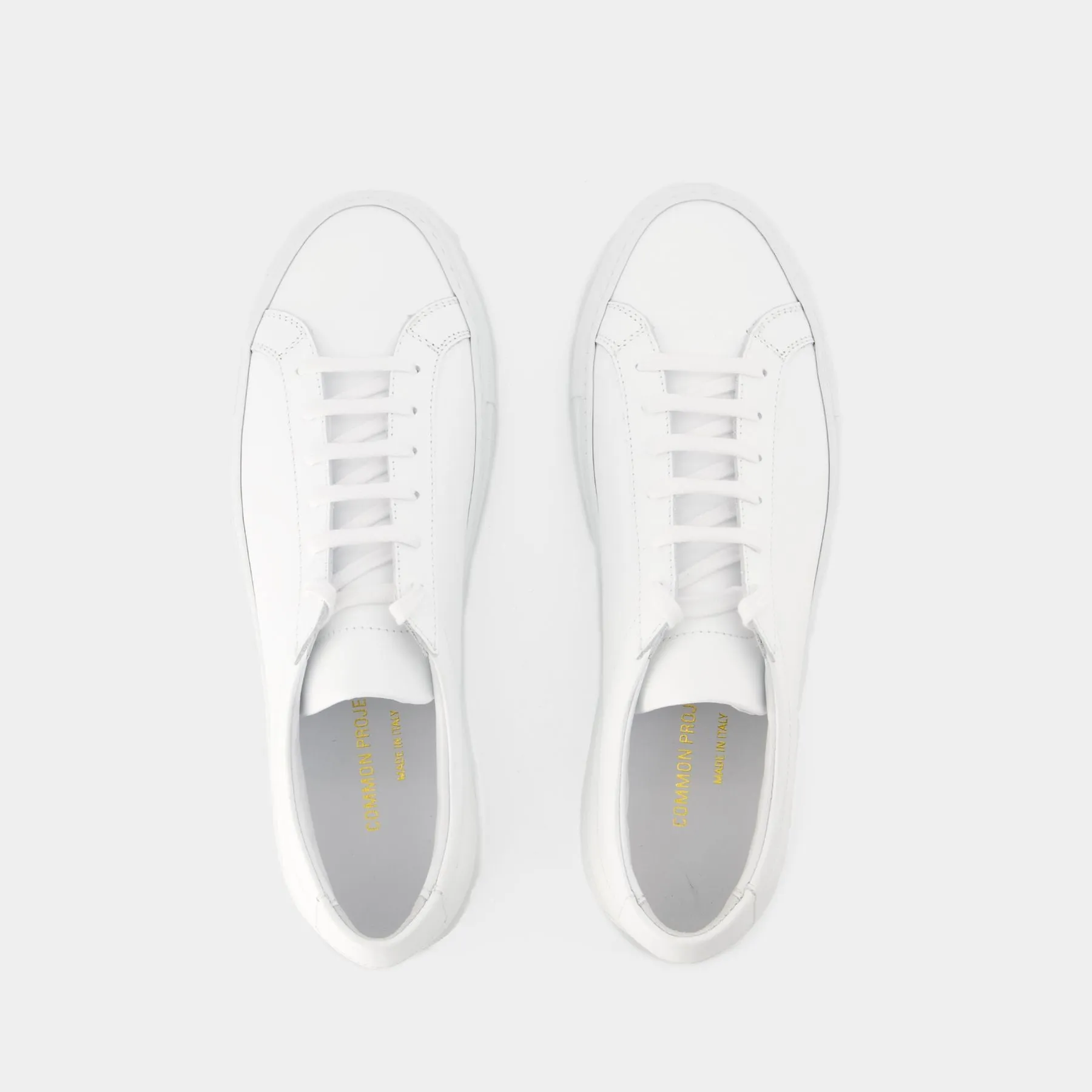 COMMON PROJECTS  Original Achilles Low Sneakers - Common Projects - Cuir - Blanc