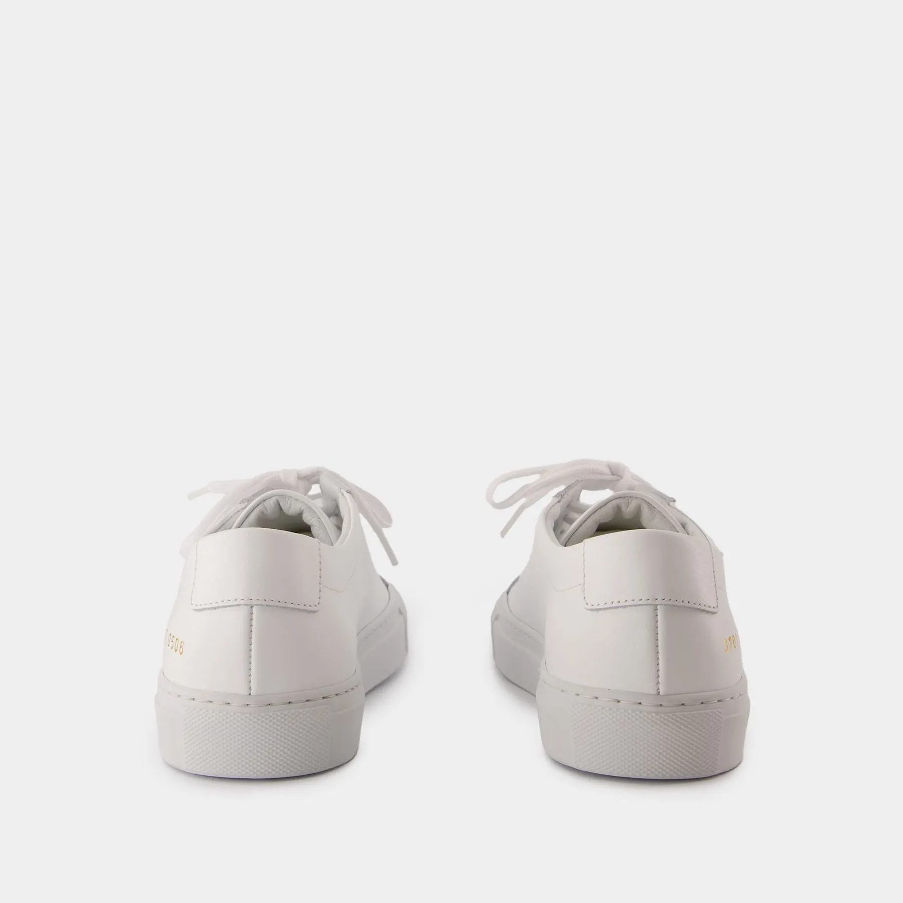 COMMON PROJECTS  Original Achilles Low Sneakers - COMMON PROJECTS - Leather - White