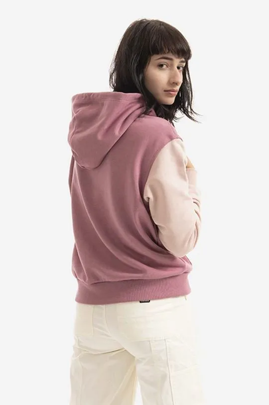 Converse sweatshirt women's pink color