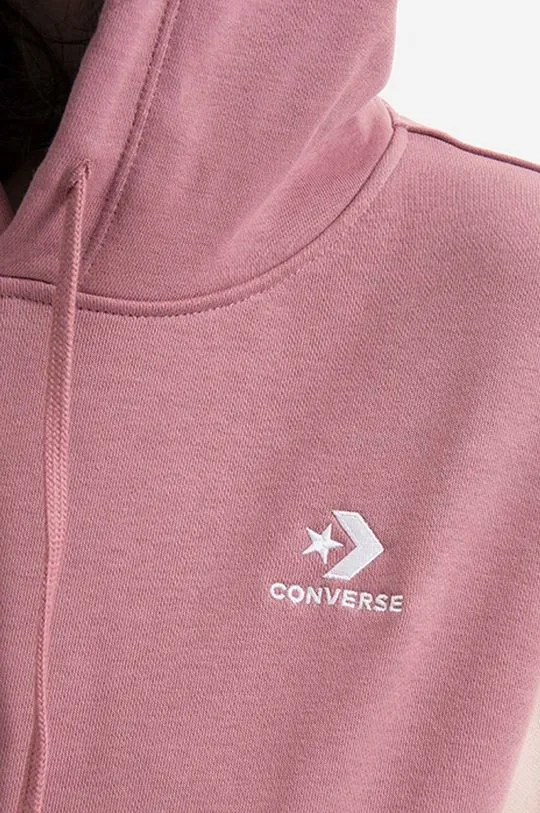 Converse sweatshirt women's pink color