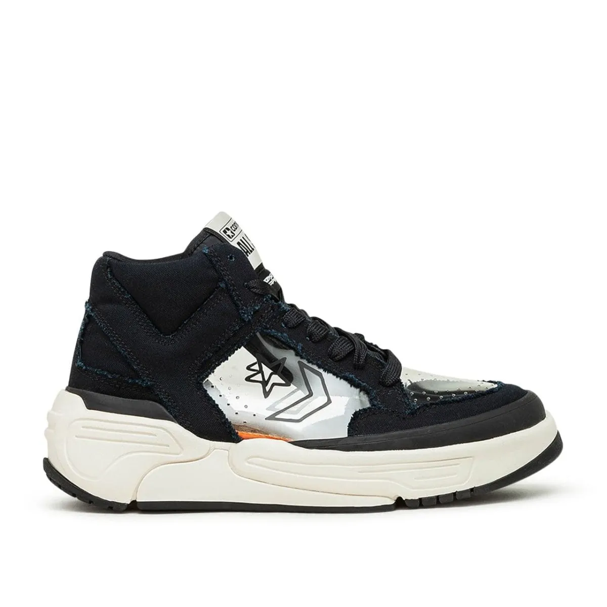 Converse x Joshua Vides Weapon CX HI (Black / Clear)