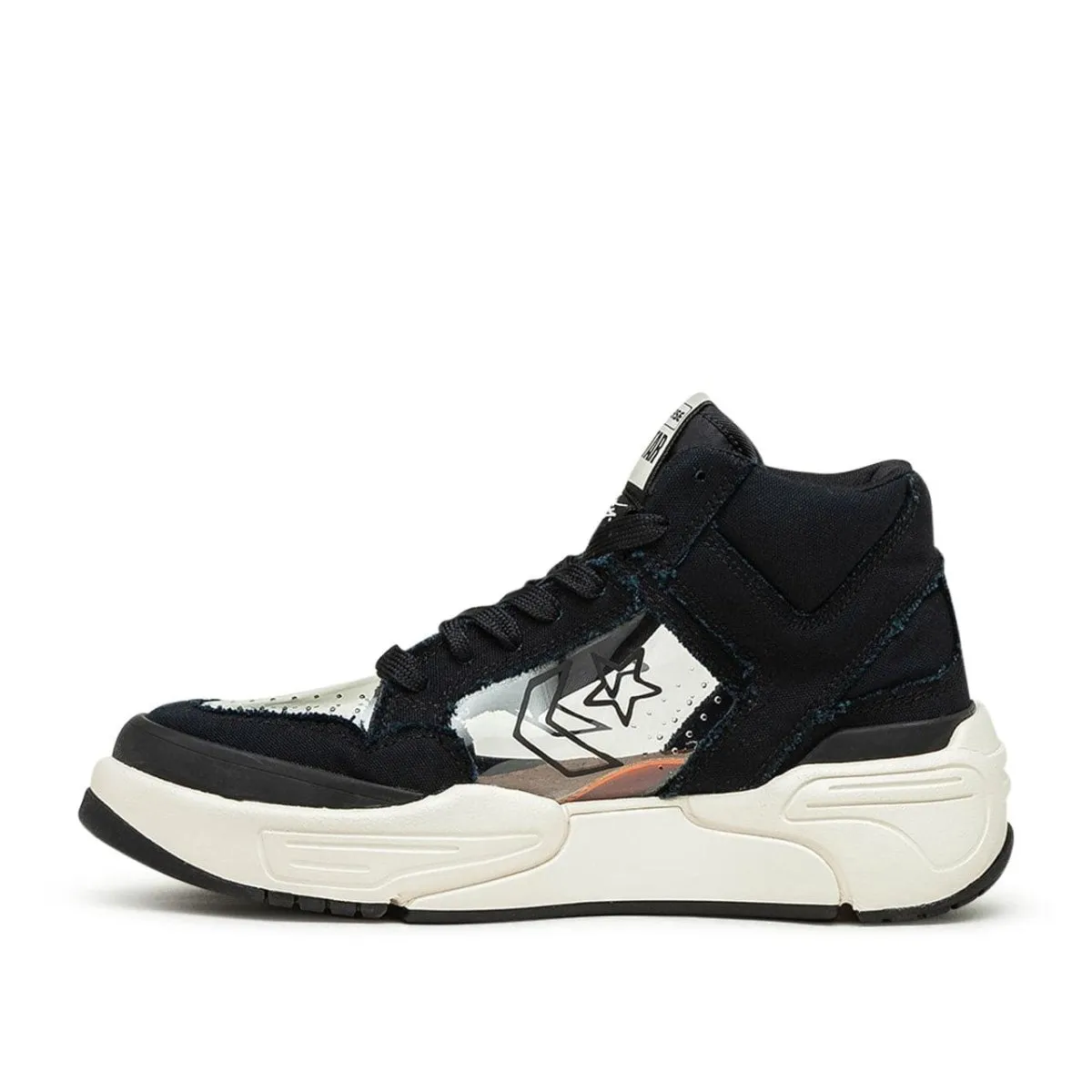 Converse x Joshua Vides Weapon CX HI (Black / Clear)