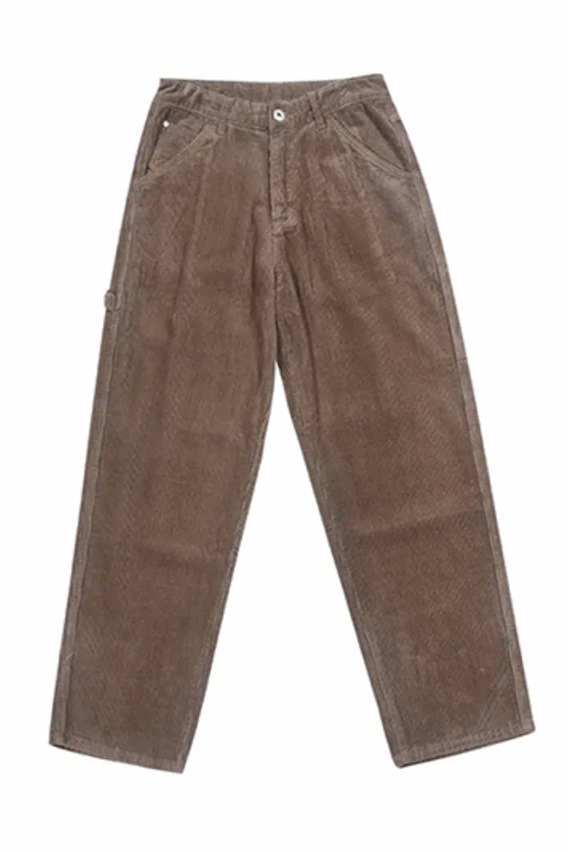 Corduroy Loose Trousers