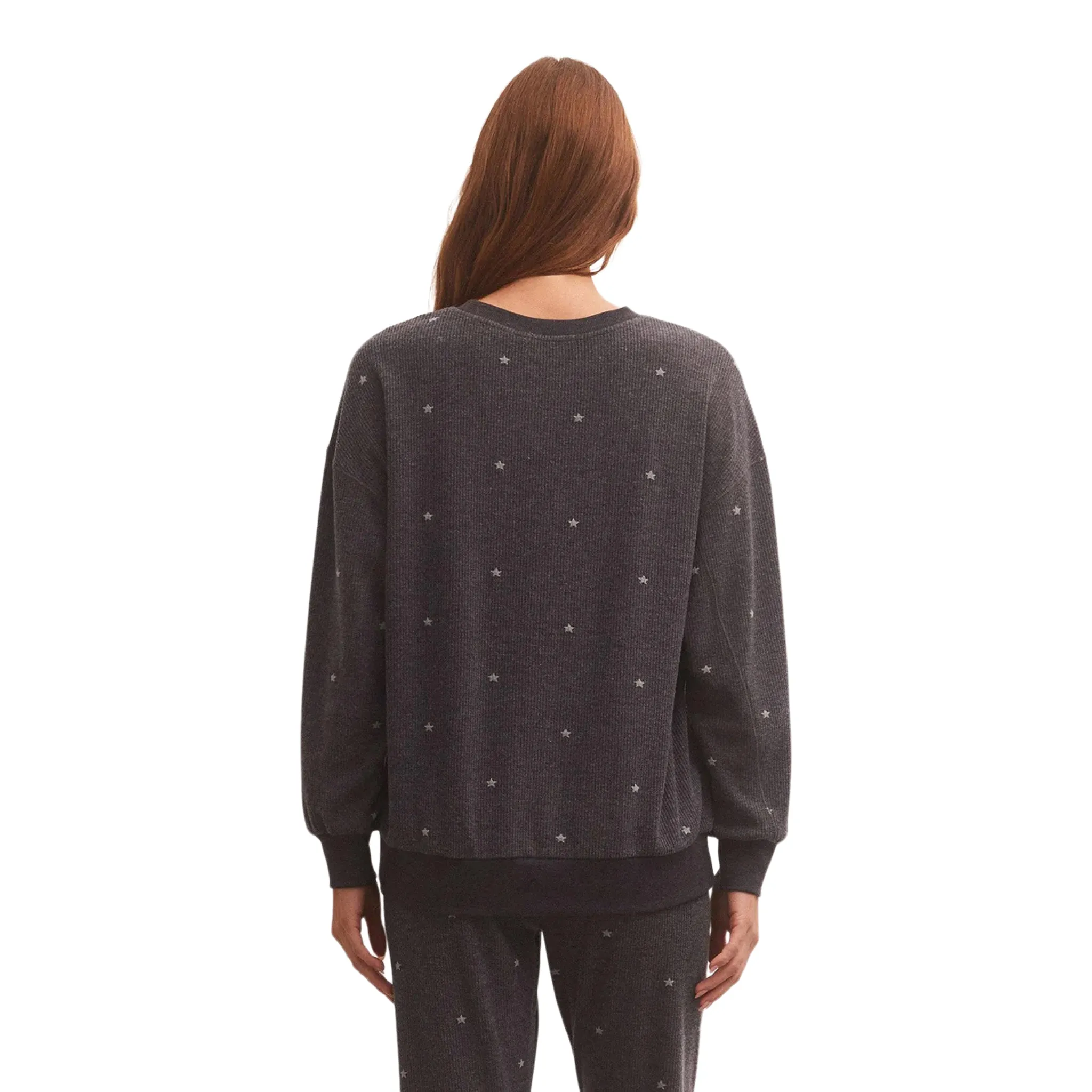 Cozy Days Thermal Star Sweatshirt