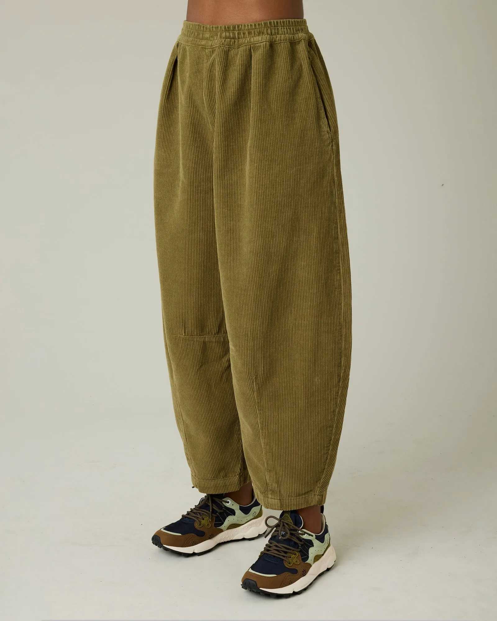 Daisy Olive Cord Trousers