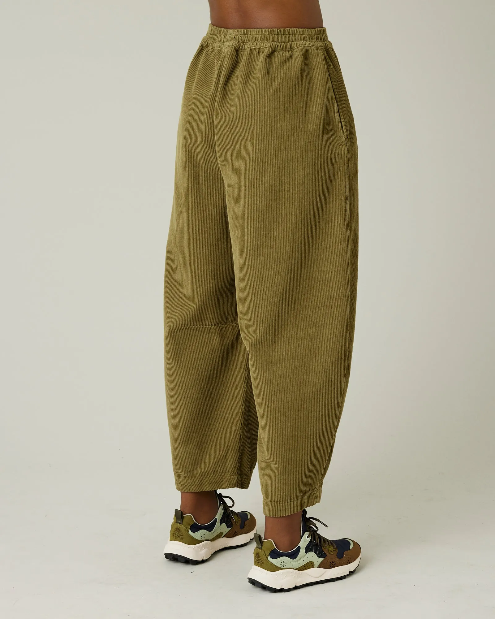 Daisy Olive Cord Trousers