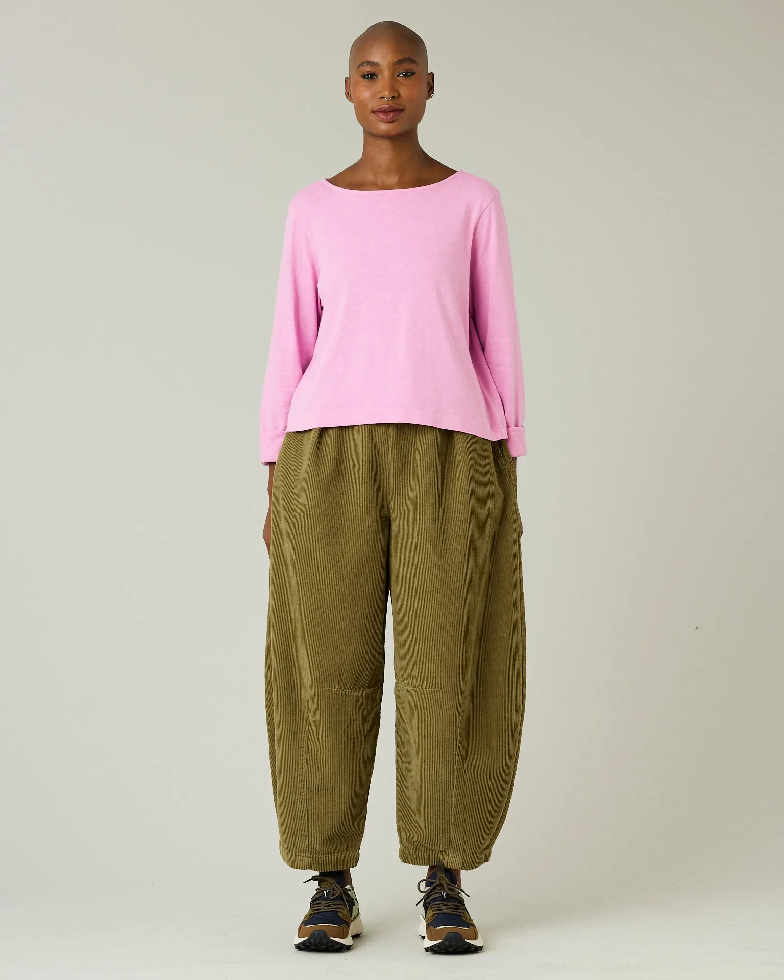 Daisy Olive Cord Trousers