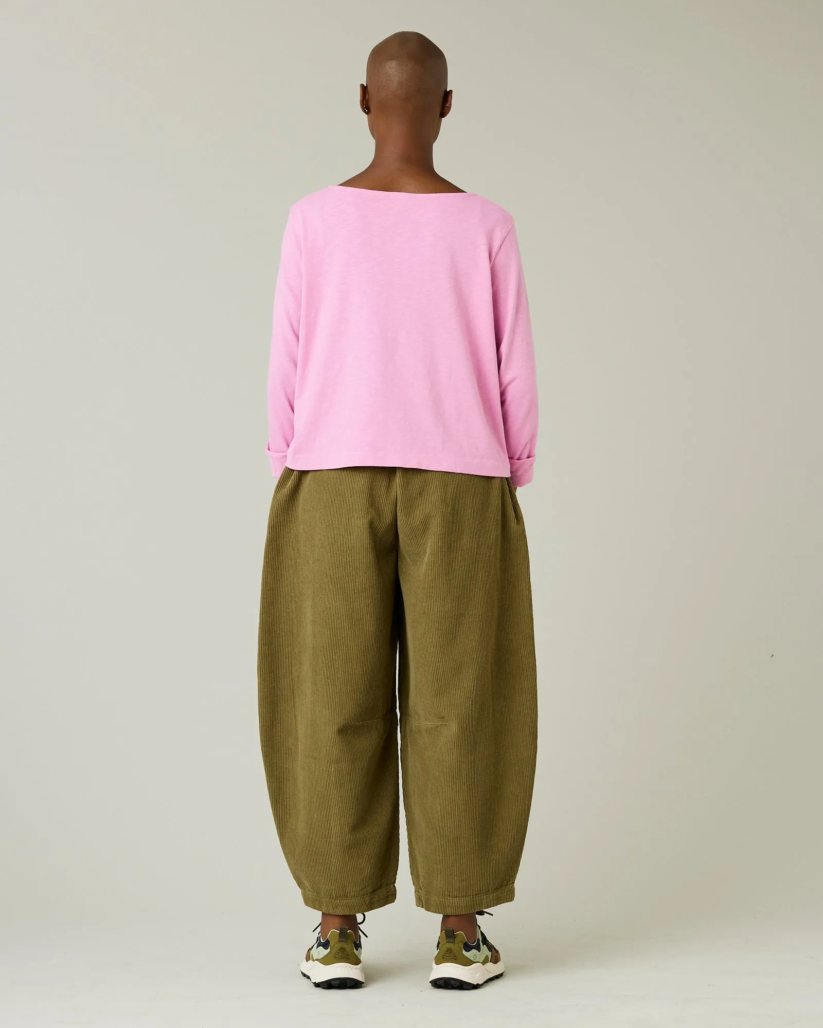 Daisy Olive Cord Trousers