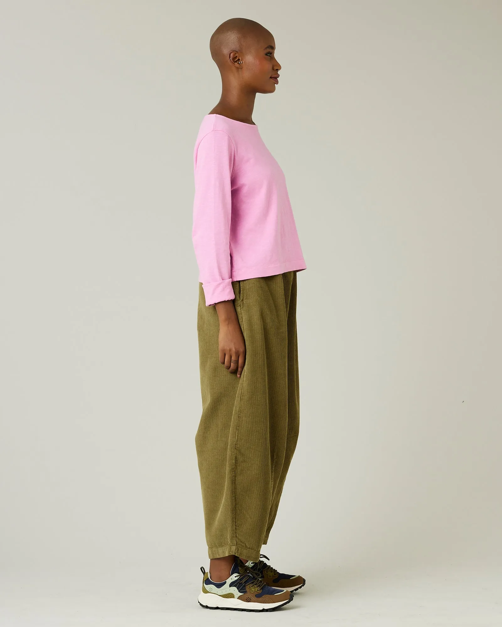 Daisy Olive Cord Trousers