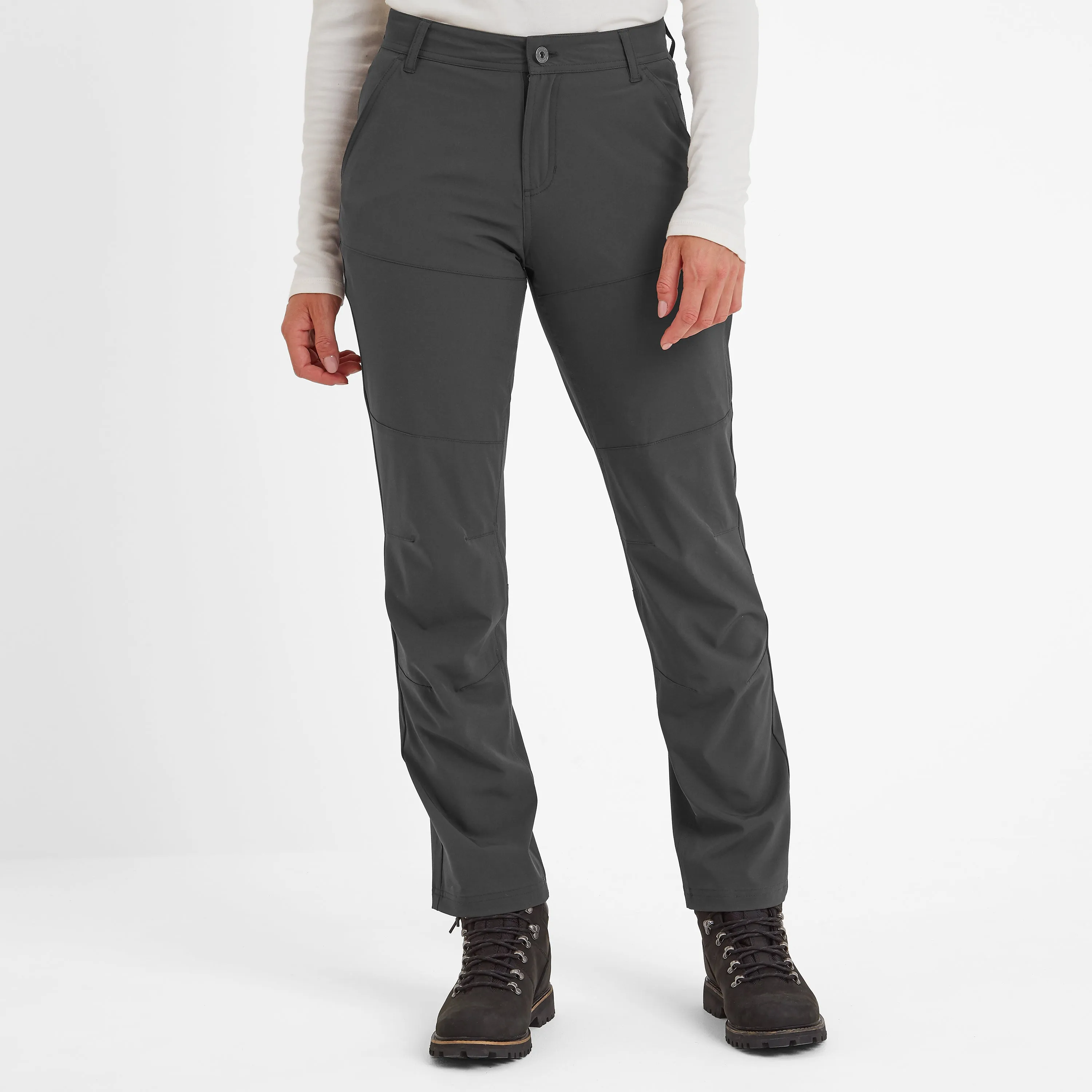 Denver Womens Walking Trousers Long - Storm