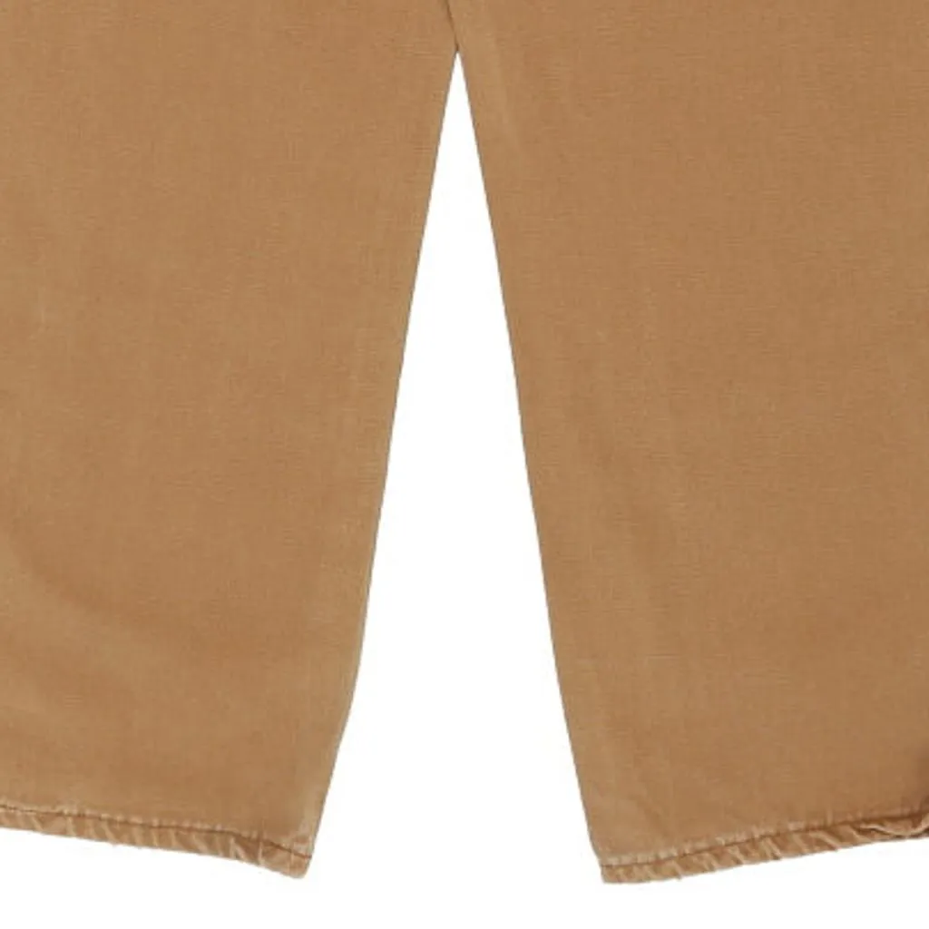 Dickies Carpenter Trousers - 32W 31L Brown Cotton