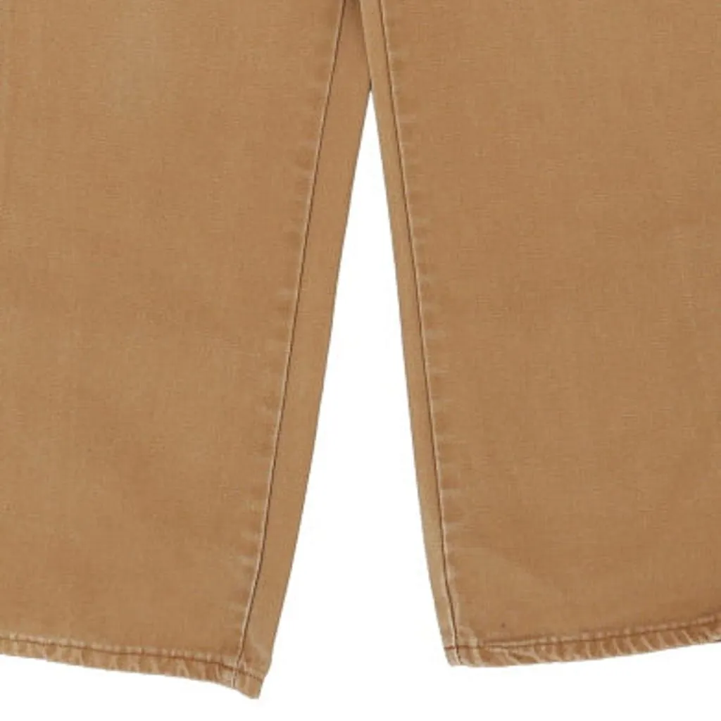 Dickies Carpenter Trousers - 32W 31L Brown Cotton