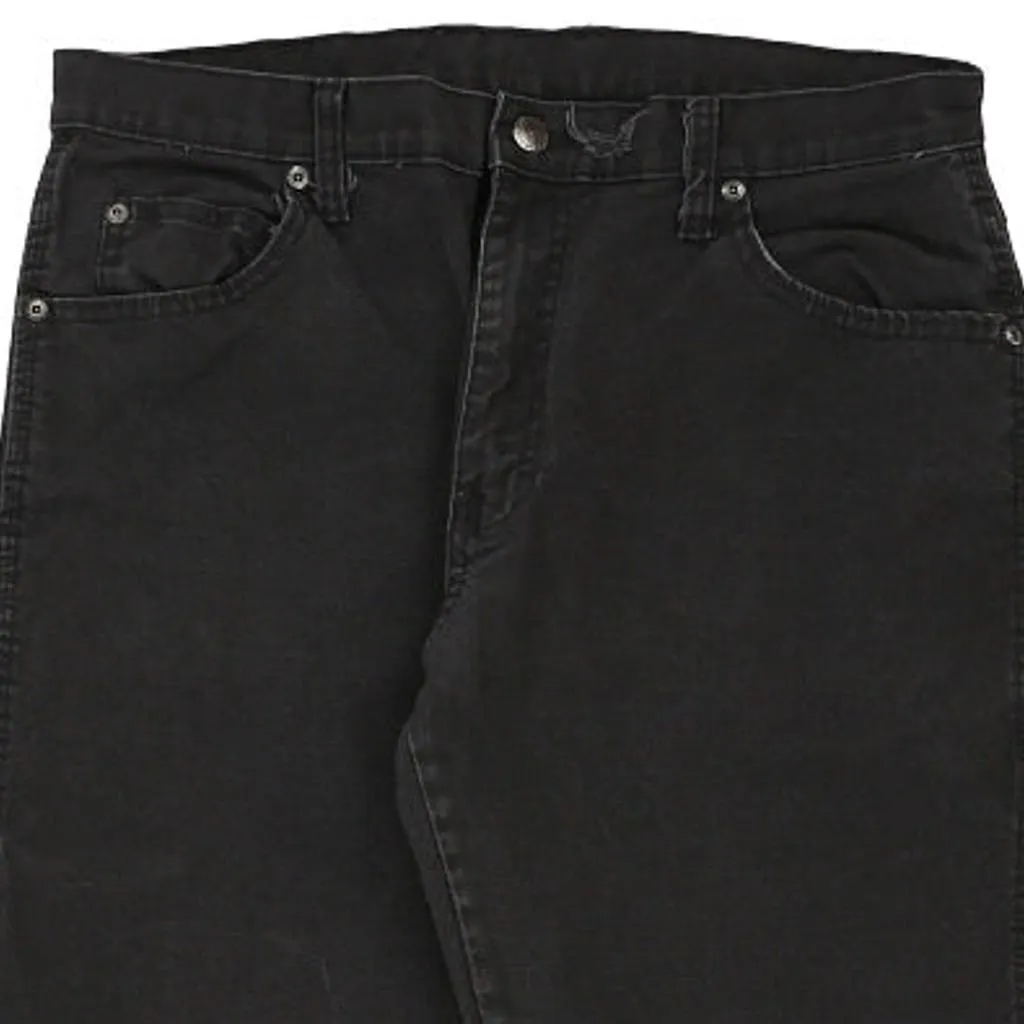 Dickies Carpenter Trousers - 34W 29L Black Cotton