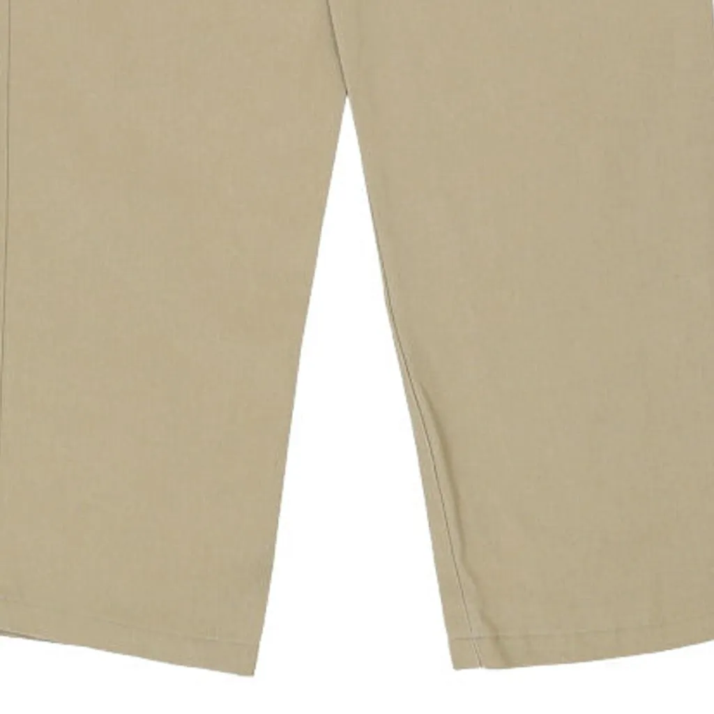 Dickies Trousers - 32W 31L Beige Cotton Blend