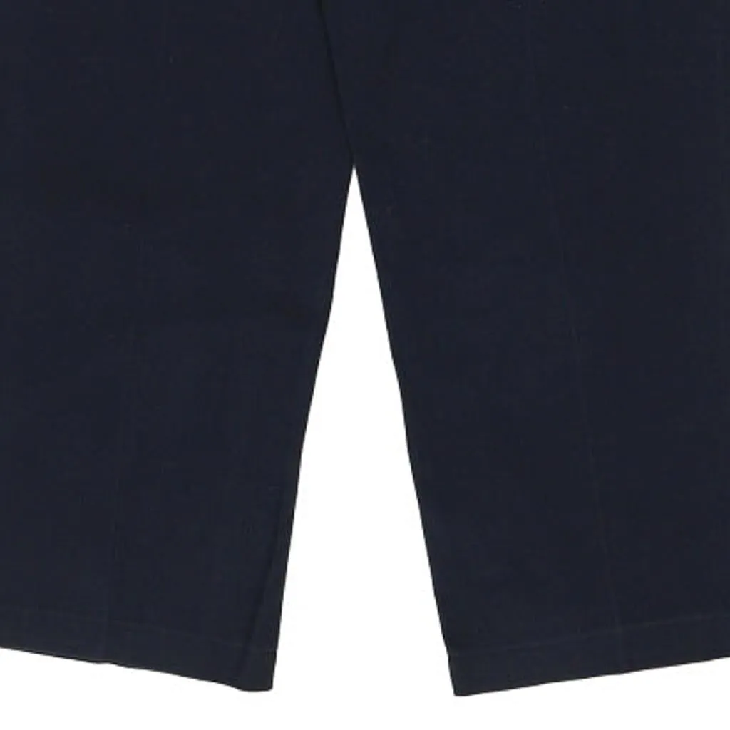 Dickies Trousers - 36W 31L Navy Cotton Blend