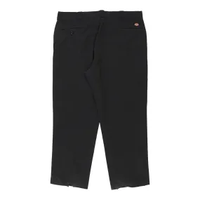 Dickies Trousers - 42W 30L Black Cotton Blend